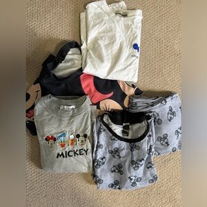 Mickey mouse loungewear lot
